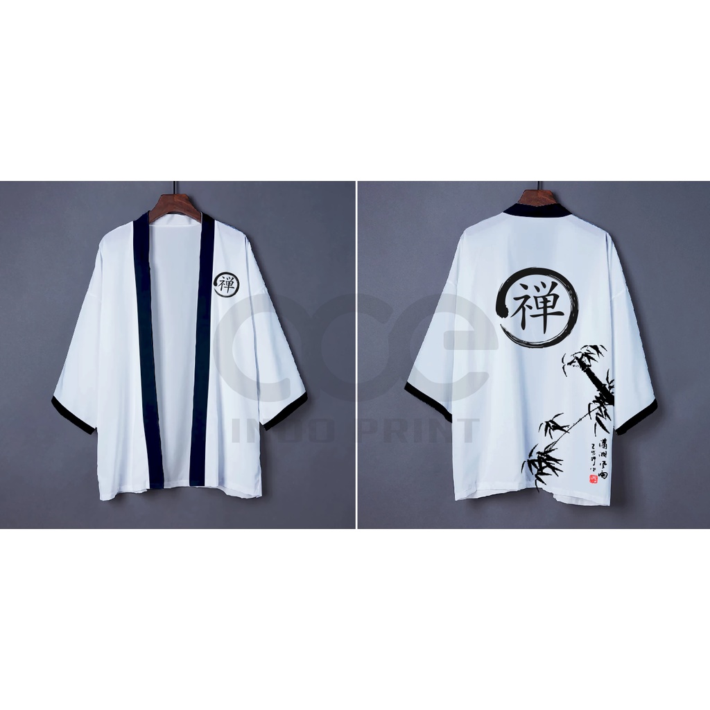 BAJU KIMONO COWOK CEWEK CARDIGAN HAORI JEPANG JAPAN CUSTOM