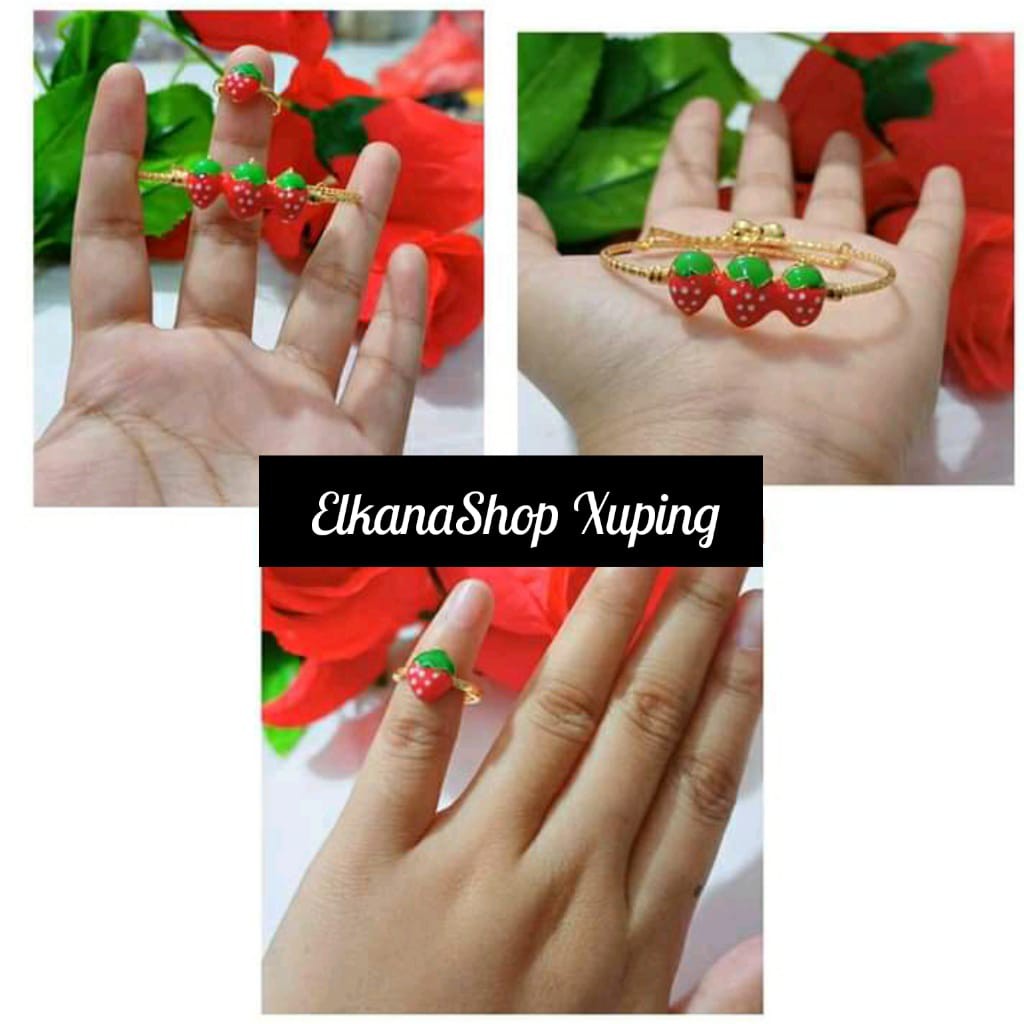 Gelang anak kolong free cincin xuping