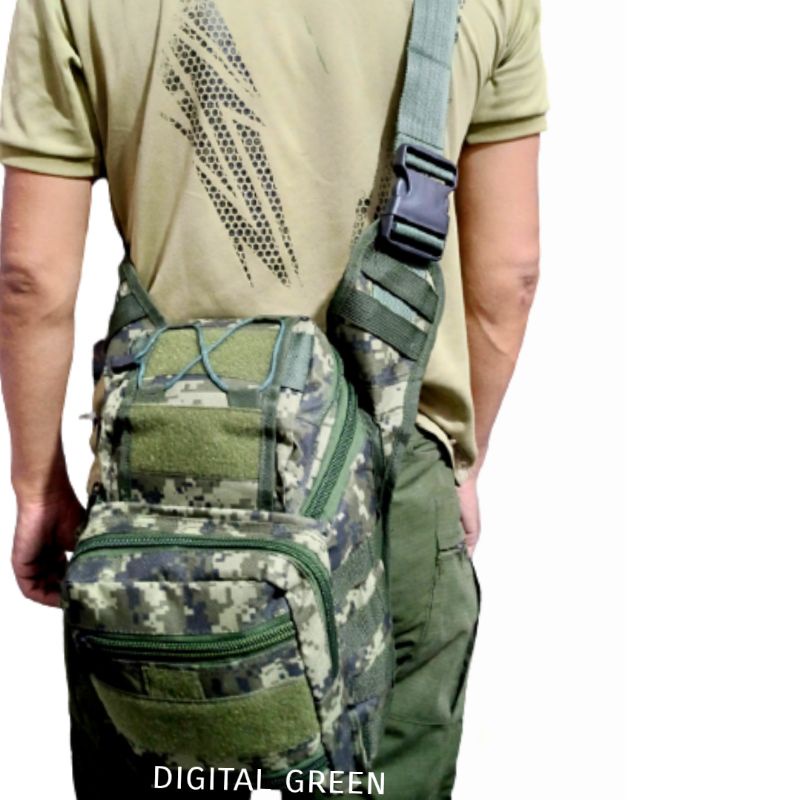 Tas selempang tactical army outdoor 803 besar - tas loreng tas kamera