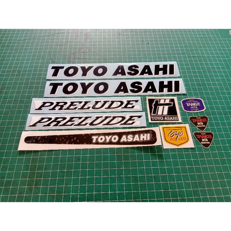 stiker sepeda Toyo Asahi prelude