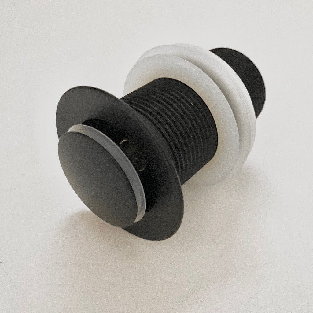 Kepala Sifon Afur Wastafel Tanpa Lubang Kuningan 2006 - Head Avur Washtafel Non OverFlow Hitam 6020A