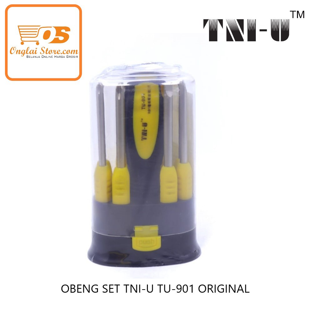 OBENG SET TNI-U TU-901 ORIGINAL 电信套批  (HARGA SPESIAL)