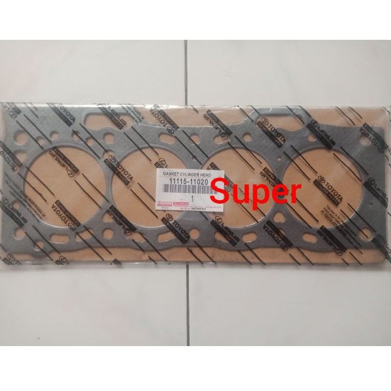 Gasket packing cylinder kop head starlet kapsul 1.3 EP80 2E twincam 1.3 1.300cc