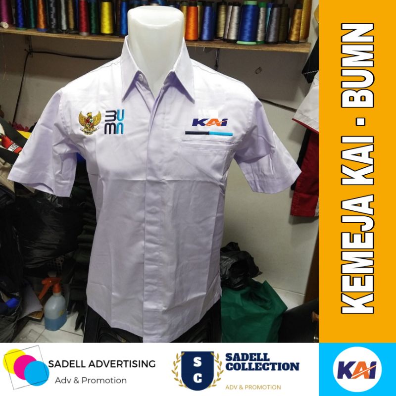Kemeja PT KAI BUMN