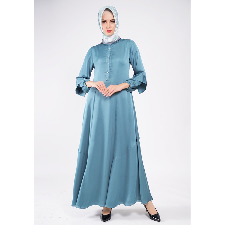 Allea Itang Yunasz / Delvina Dress / Gamis Wanita - Hijab Fashion Muslim