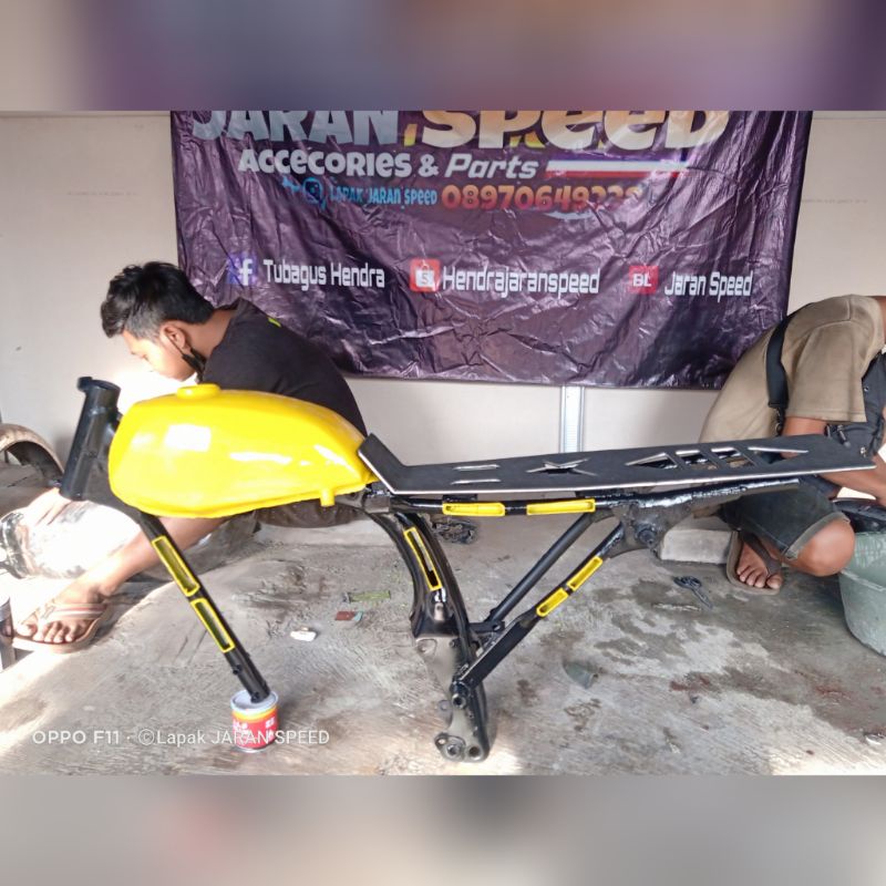 Rangka Herex Balap 500m 1200m