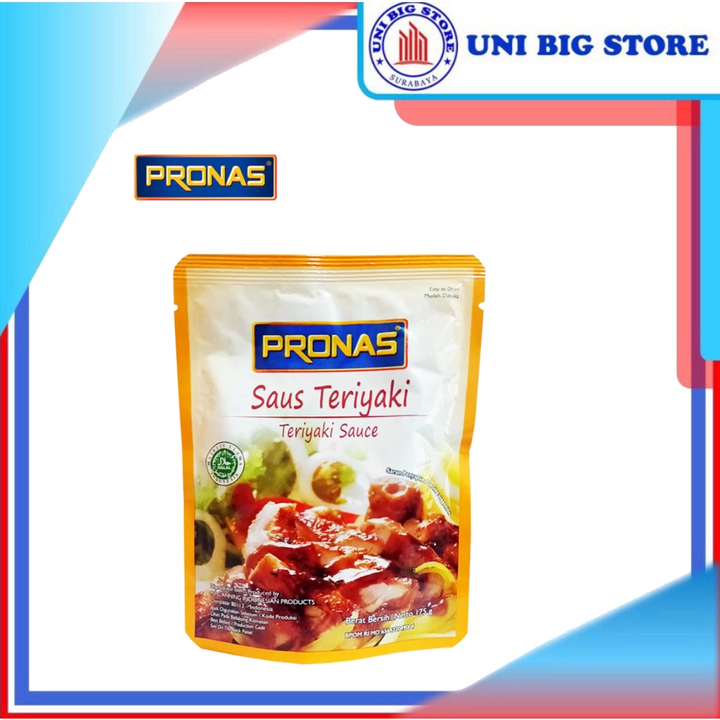 

Pronas Saus Stir Fry Teriyaki Sauce 195 gr