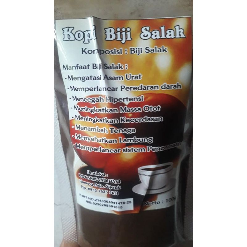 

kopi biji salak banjarnegara