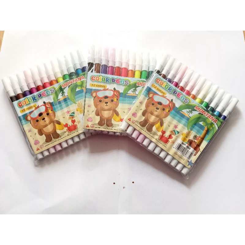 

color pens 888 Merk Montana 12 warna