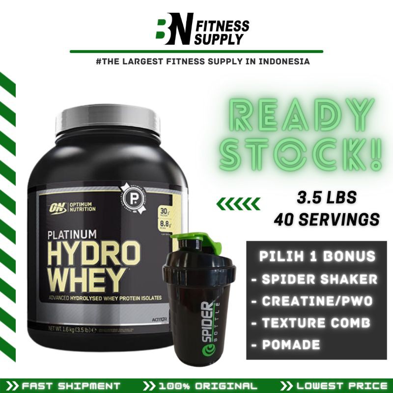 ON Optimum Nutrition HydroWhey Hydro Whey Protein Isolates