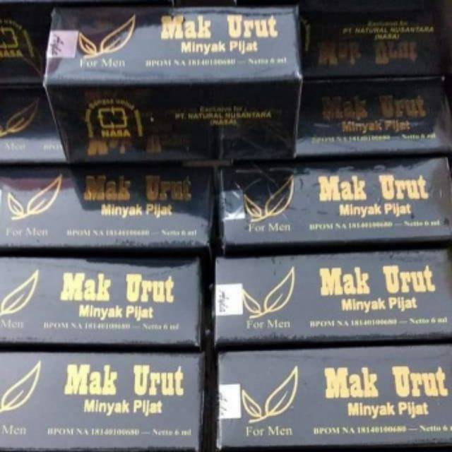 MAKURUT / MAK URUT NASA MINYAK URUT HERBAL NASA