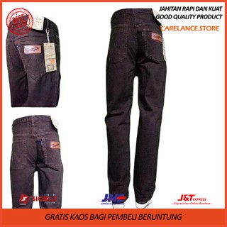 Celana Jeans Denim Bandung WANZ Standar Regular Coklat 33 Celana Jeans Denim Bandung WANZ Standar Regular Coklat 33