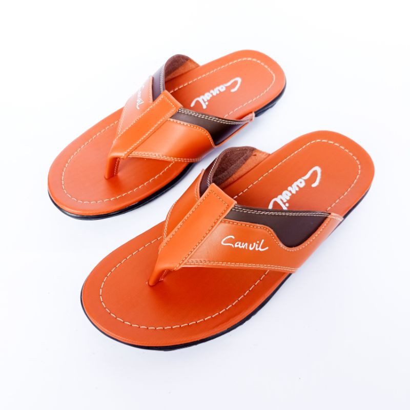 8.8 Mega Shopping Day SANDAL JEPIT PRIA LOKAL MOTIF POLOS