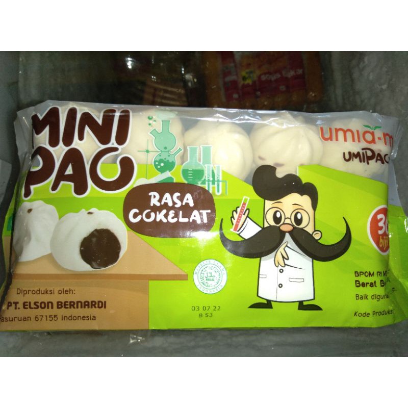 

umi pao isi 30 rasa coklat