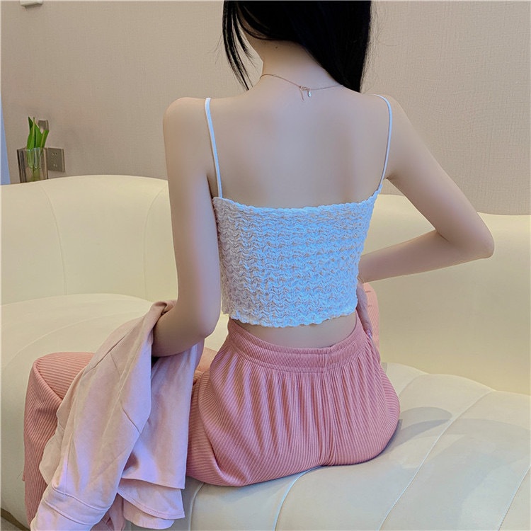 Nicebra Tanktop Crop Top Bra Korean Style Import 1113