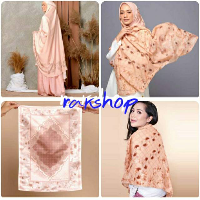 Diario X Nagita Slavina Peach Travelling Kit Hampers Ramadhan [Hijab/Mukena/Sajadah]