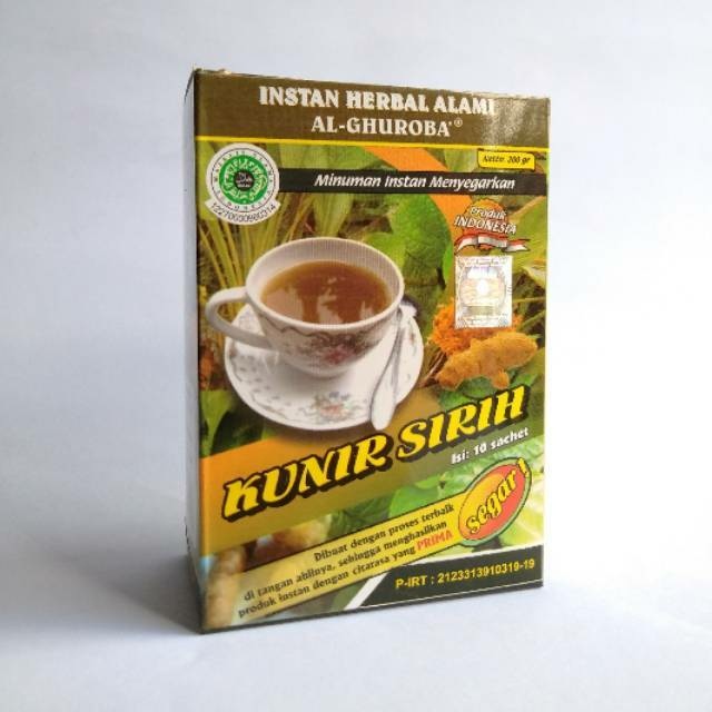 

Minuman Instan Kunir Sirih Al-Ghuroba Ghuroba