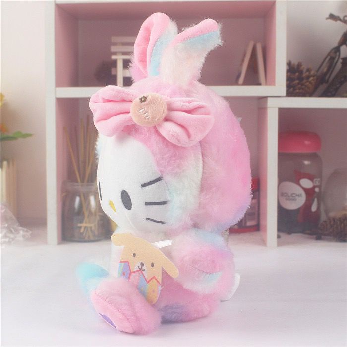 BONEKA CINNAMOROLL MELODY KUROMI HELLO KITTY RAINBOW IMPOR