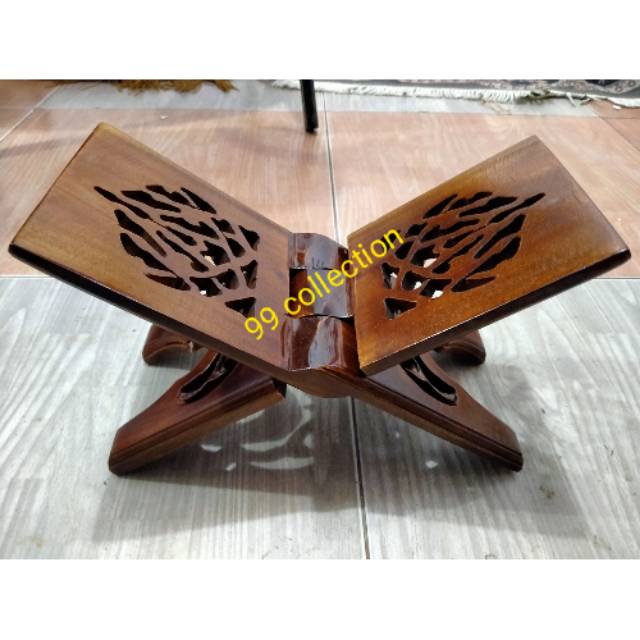 rekal kayu Meja ngaji  rekal ukir murah