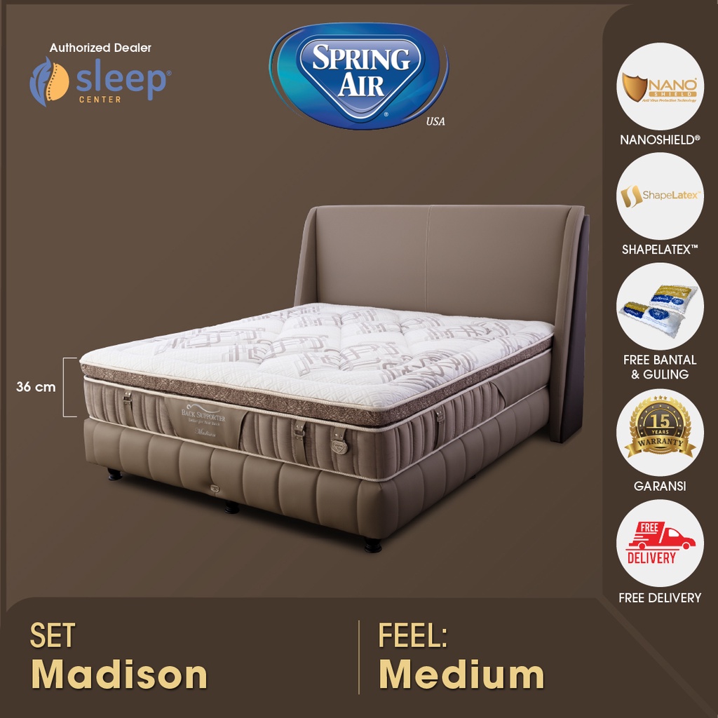 SC Spring Air MADISON - Bed Set