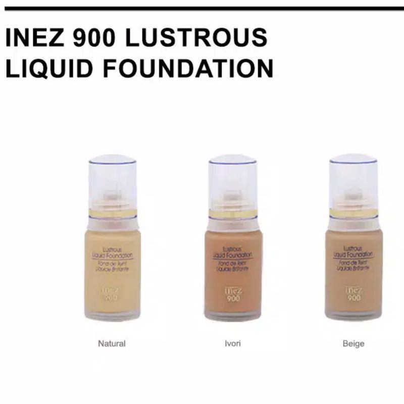 INEZ 900 Lustrous Liquid Foundation