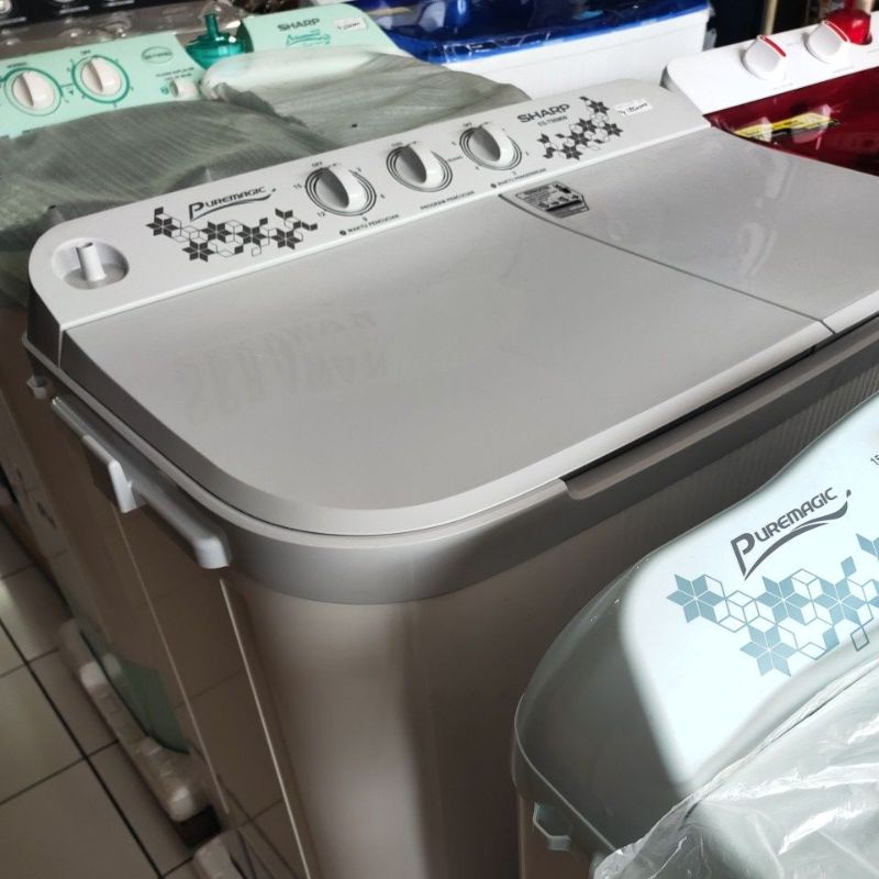 Mesin Cuci Sharp 9 KG 90 Mw Mesin cuci 2 tabung Sharp