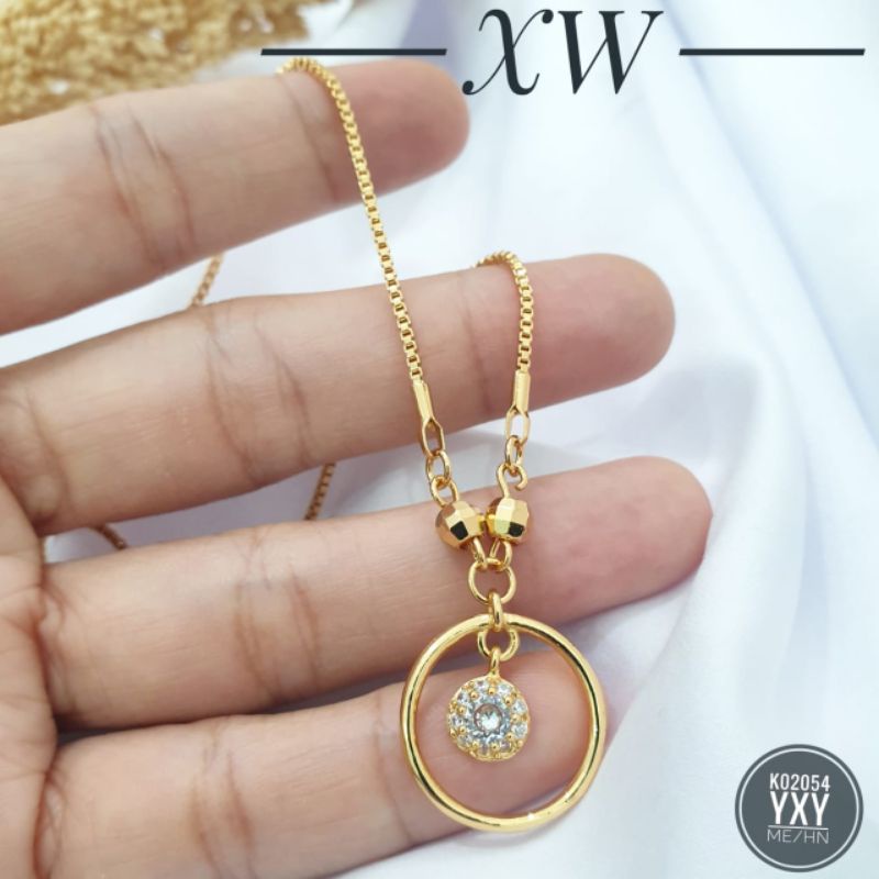 Kalung Koye Yaxiya Warna Gold K02054