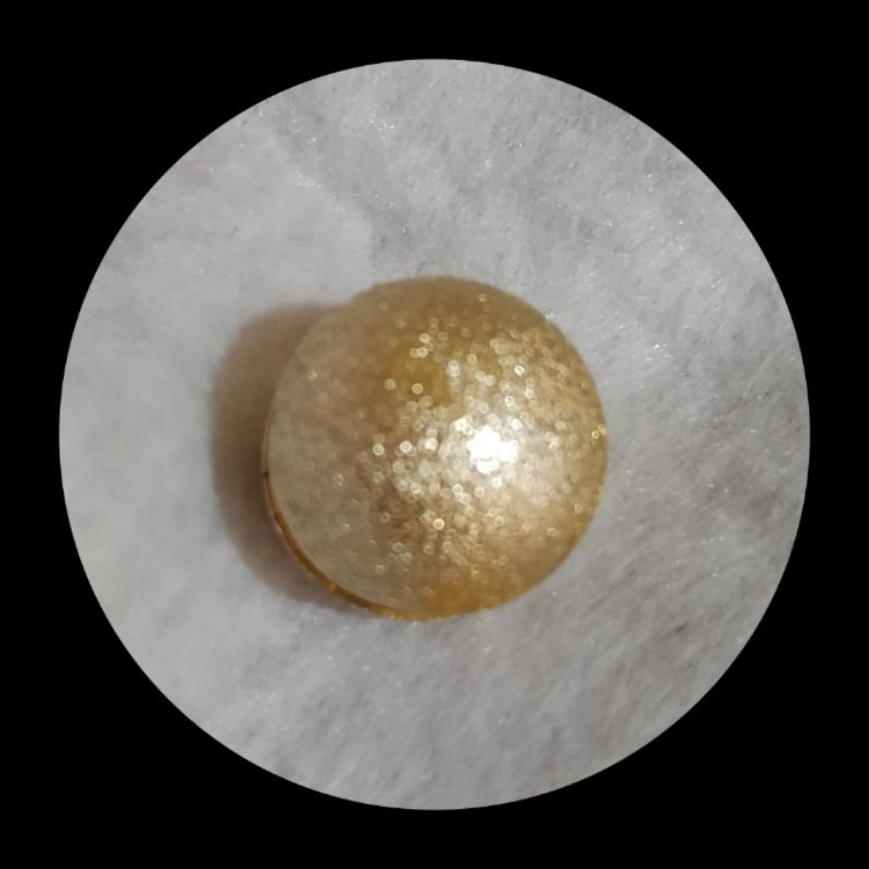 BM06-BROS MAGNET/MAGNETIC HIJAB BROOCH 15mm-Gold