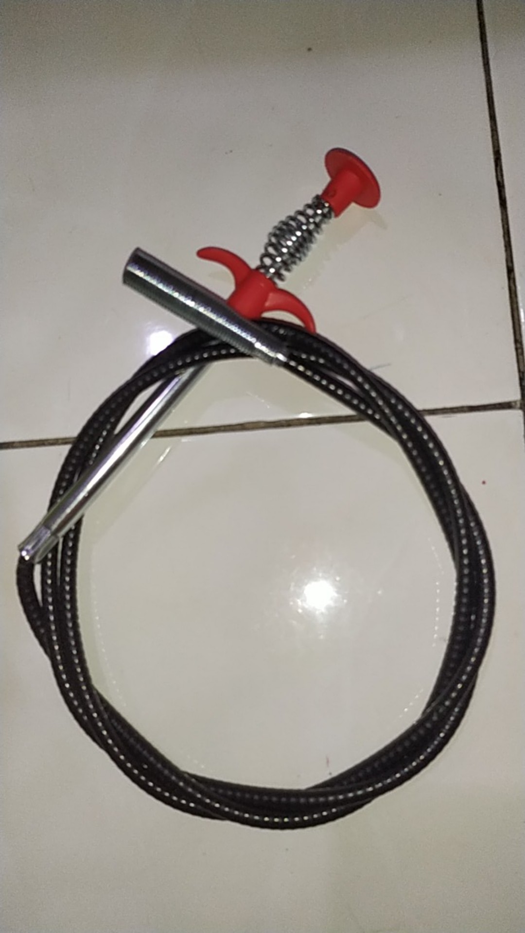 Cakar Naga Alat Kawat Pembersih Saluran Air Lubang Wastafel Tempat Cuci Piring 160cm