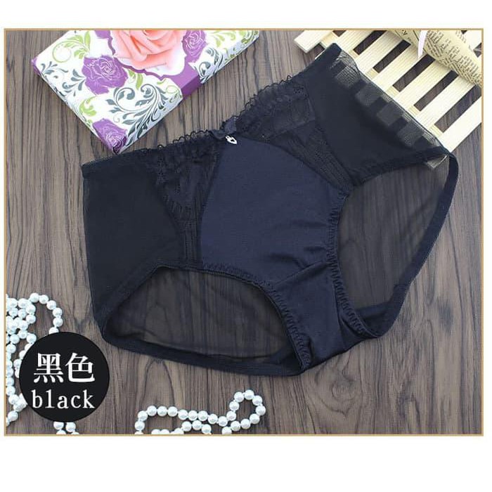CELANA DALAM WANITA IMPORT RENDA SEXY TRANSPARAN LUCU LACE CD 