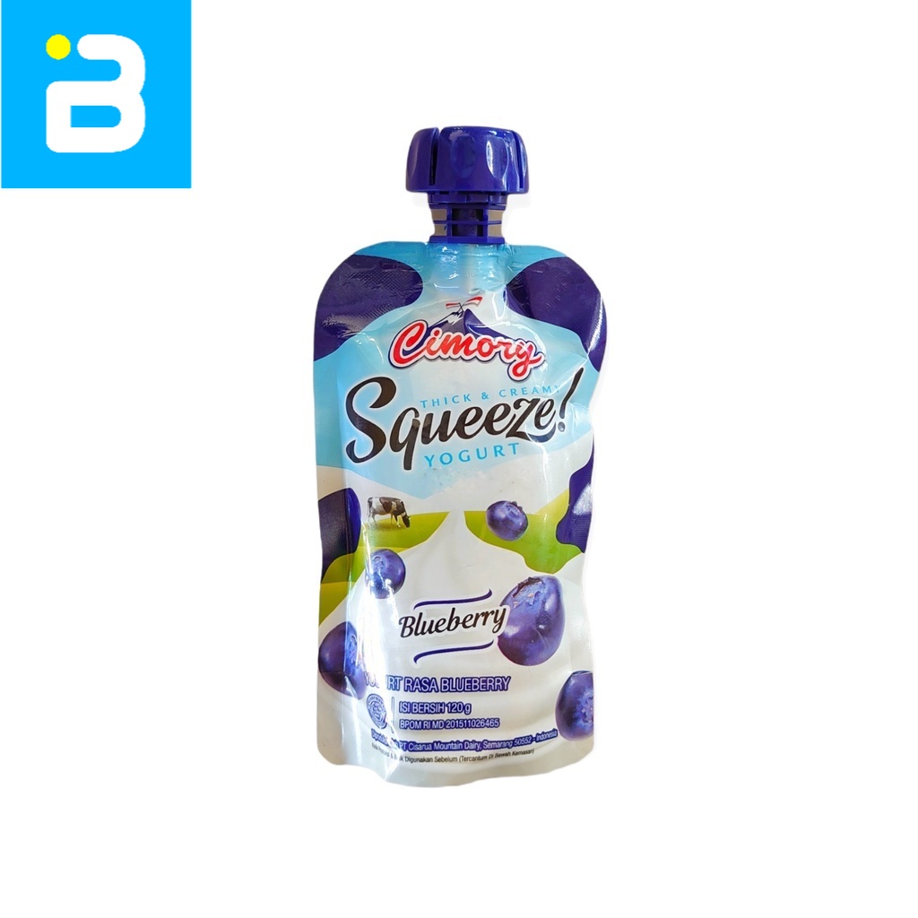 

Cimory Squeeze Yogurt Blueberry 120 G