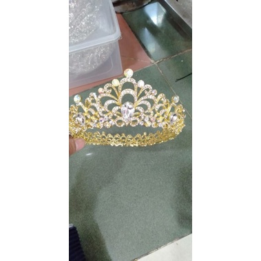 Mahkota  Bridal Crown Princess Mahkota Pengantin Rhinestone Aksesoris Rambut dan Pengantin