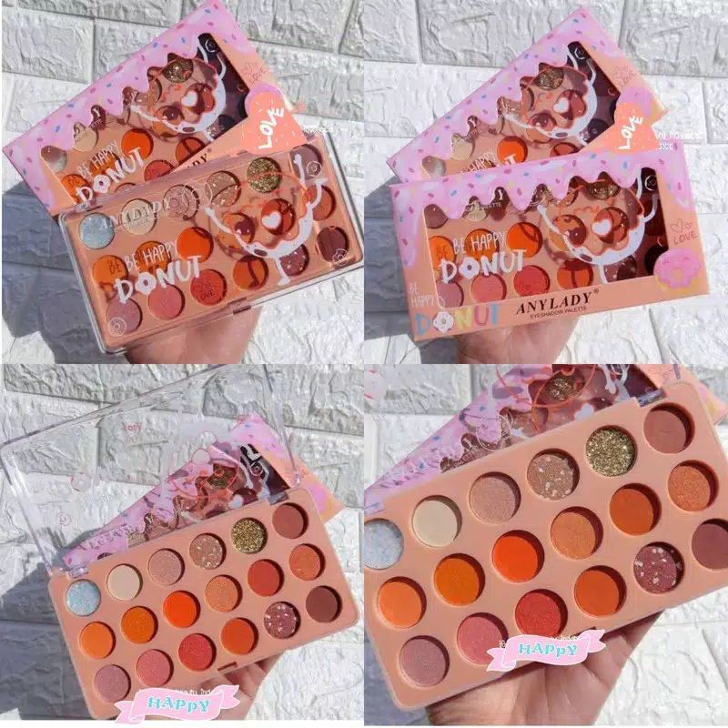 ( ECER ) ANYLADY EYESHADOW DONUTS BE HAPPY 801