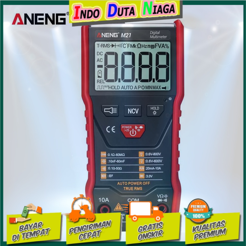 ANENG Digital Multimeter Voltage Tester - M21