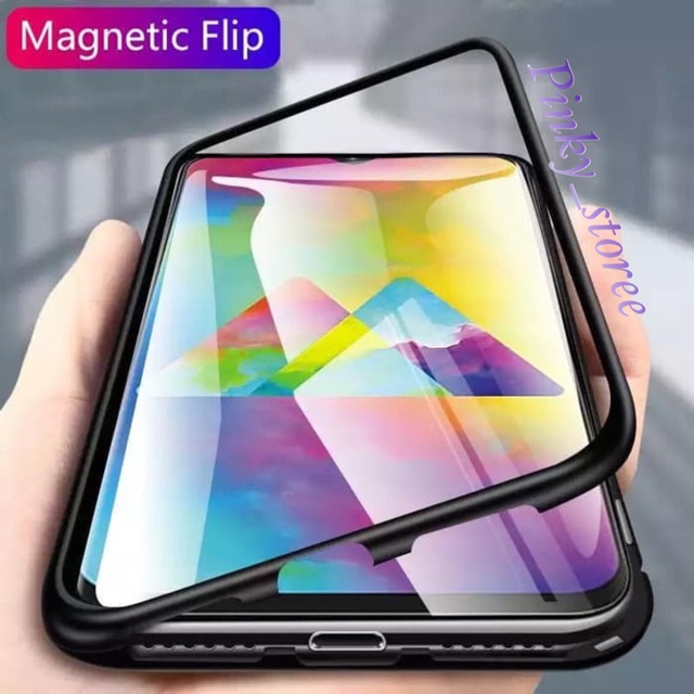 Magnetic Case For Xiaomi Redmi Note 7/ Redmi Note 8/ Redmi Note 8pro/ Redmi K30 Case Magnet Glass