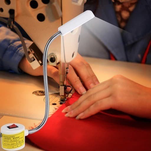 Lampu Led Jahit Sewing Machine Lamp Light LJ-20A Magnetic Pencahayaan SUPER TERANG