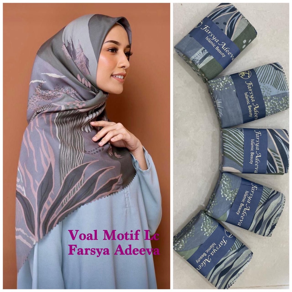 SEGI EMPAT MOTIF TERBARU HIJAB SEGI EMPAT MOTIF DEENAY  LASERCUT  TERMURAH DAN TERLARIS NAYLA HIJA'B-FLORA GREEN