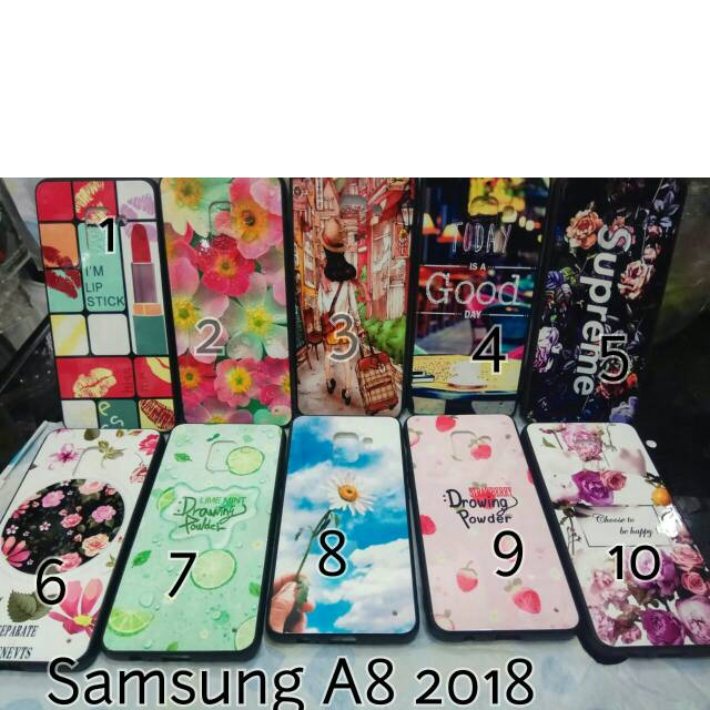 Case fuze glass element samsung A8 2018