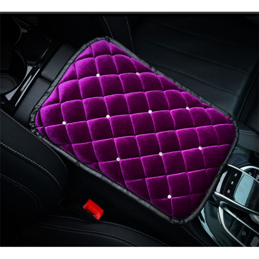 Alas Tangan Armrest Mat BLUDRU DAD Bling Bling Premium Console Box Universal Mat