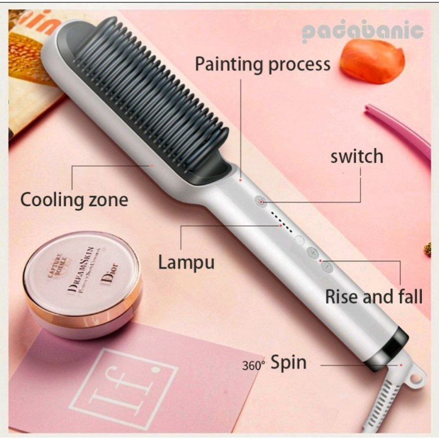 Oristyle Staylieer Hair Catok Sisir Rambut Original