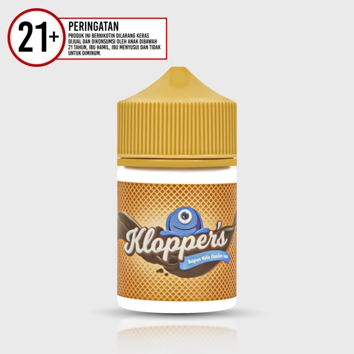 AUTHENTIC KLOPPERS BY INDONESIAN JUICES - KLOPPER'S FREEBASE LIQUID 60ML 3&amp;6MG