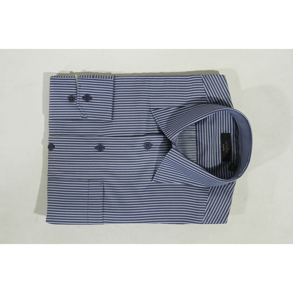 COD Kemeja Pria Formal Lengan Panjang COLE Slim Fit Motif 02 | Hem Formal 100% Original Brand