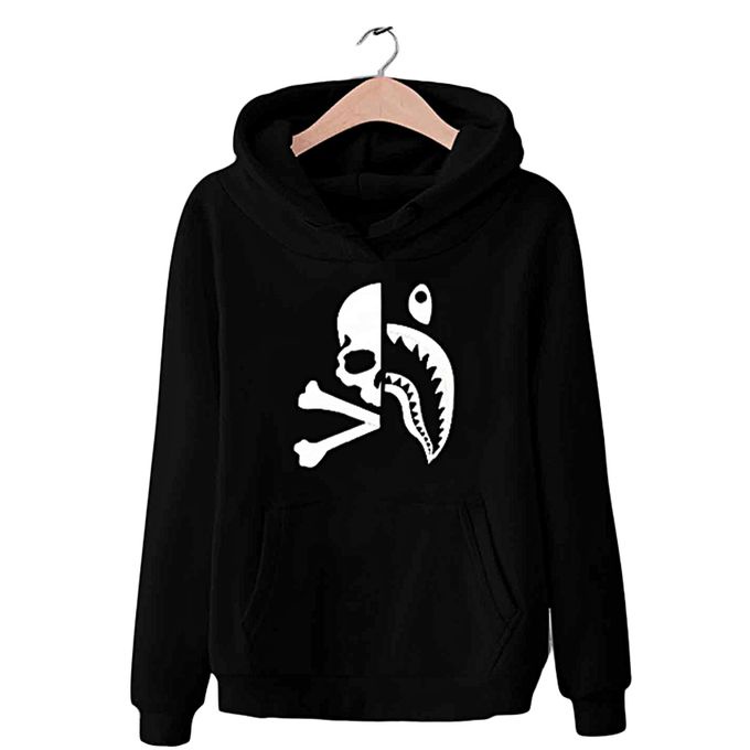 HOODIE SKULL X BAPE