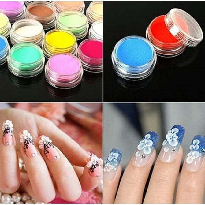 BEST QUALITY ACRYLIC POWDER SET / 3D ACRYLIC POWDER NAILART ON SALE