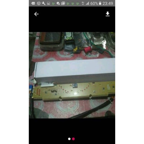 modul mesin cuci sanyo ASW 85 SB mesin cuci auto pcb board panel