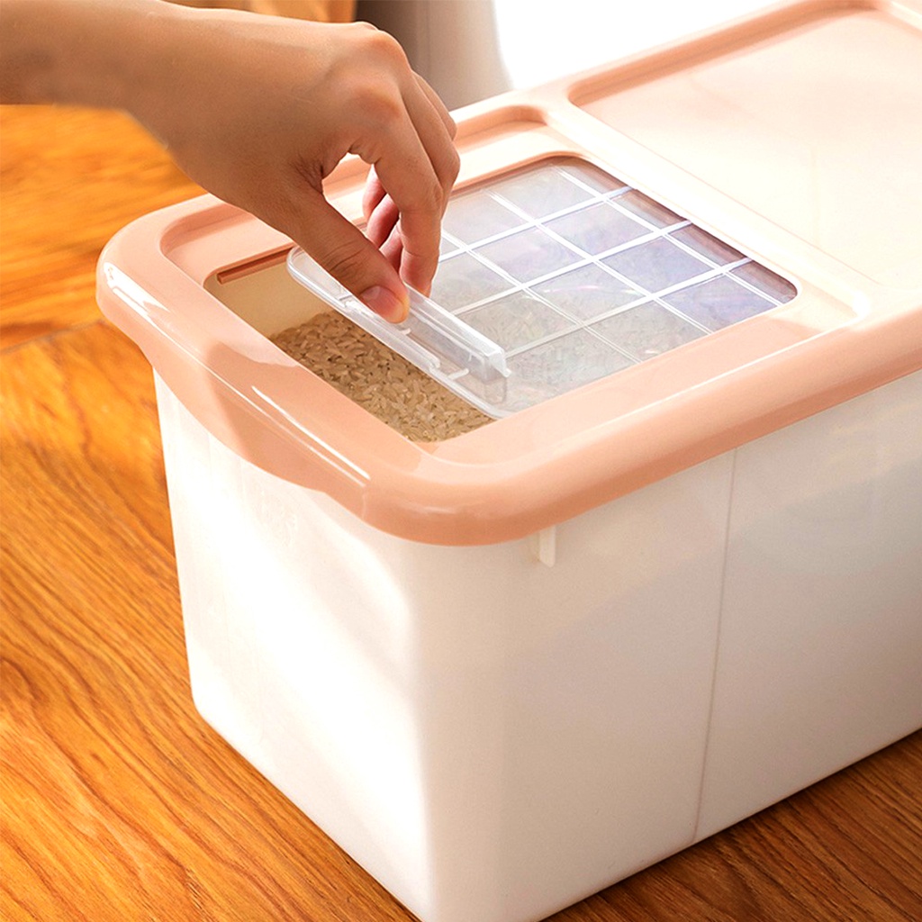 HomiHomi Tempat Beras Penyimpanan Makanan Beras Box Storage - BB002