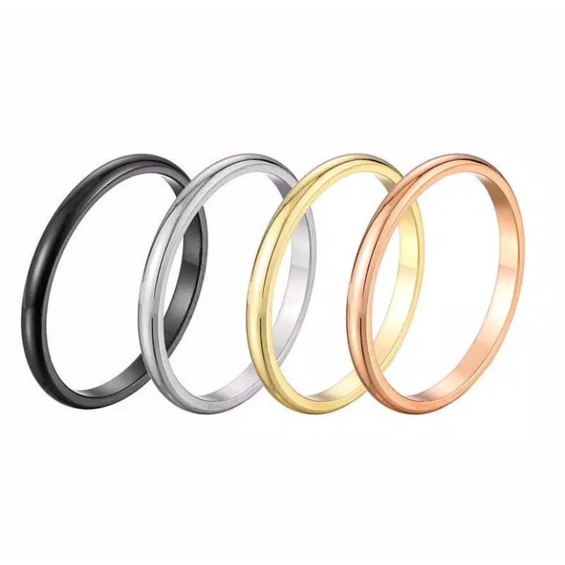 Cincin titanium anti karat RGL25/RGL26