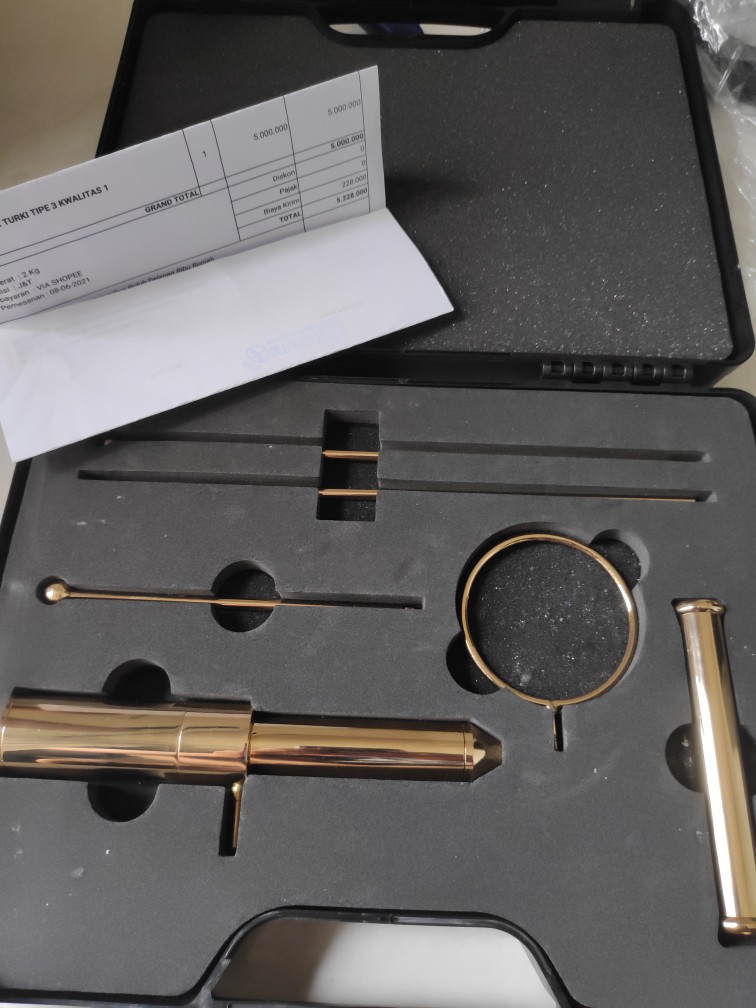 Ionika Turki Tipe 3 Kwalitas 1 - Alat Pencari Emas Sistem Ionic  - Dowsing Rod Harta Karun