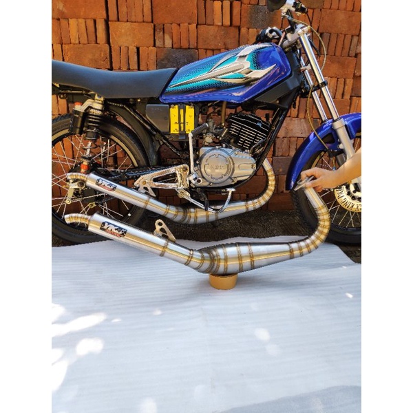 Knalpot RX King Kobra Stainless SE [Special Edition] Riset Terbaru Super Garing Original YKJ Racing Istimewa-3