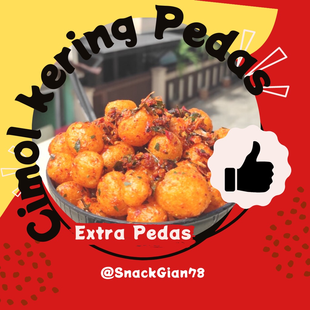 

Cimol Kering Extra Pedas / Endog Lewo